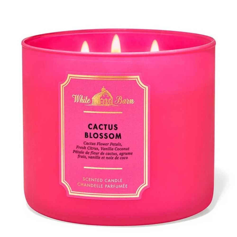 🕯️BATH & BODY WORKS 🕯️Cactus Blossom3-Wick Candle